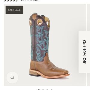 HYER COWGIRL  BOOTS JEWEL EDITION 🤠 sz 8